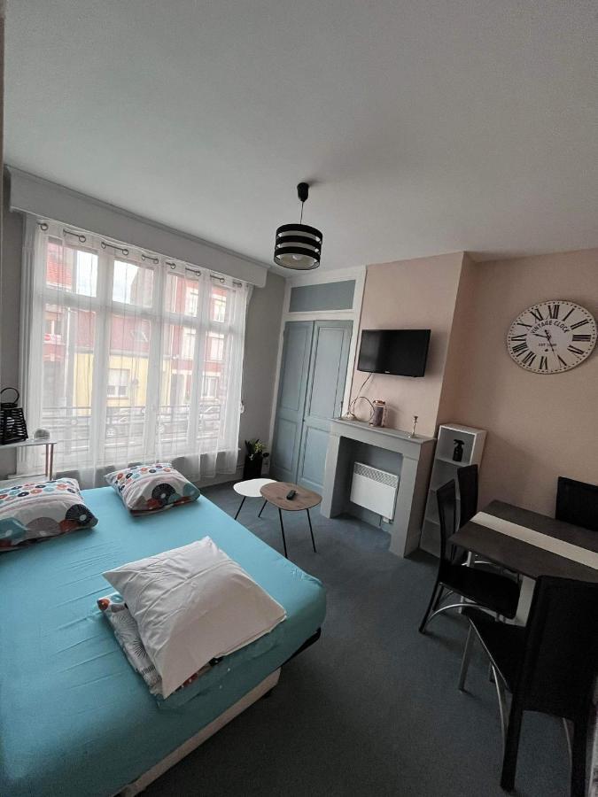 Studio à côté de la plage Dunkirk Exterior foto